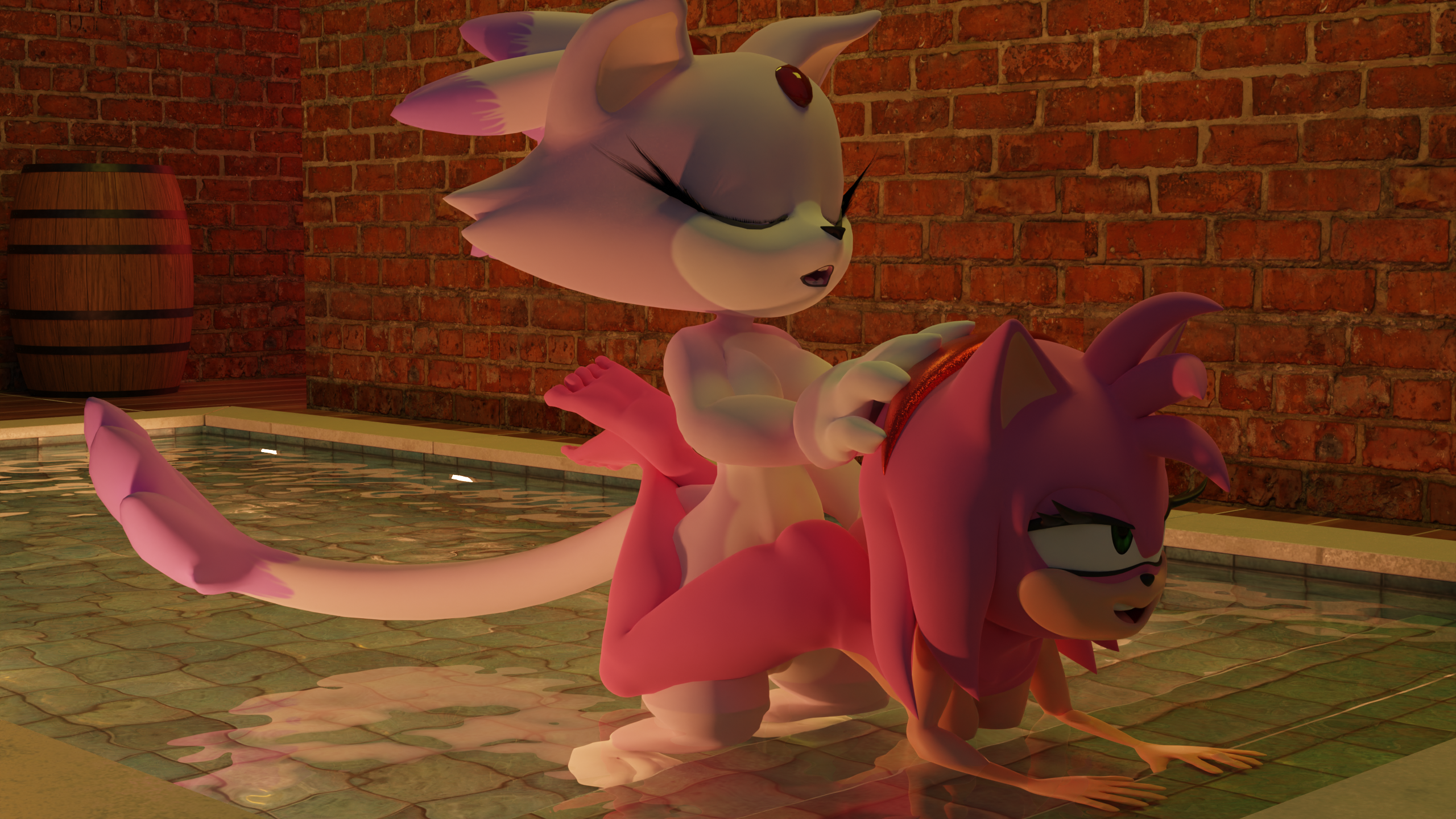 Amy Rose (Sega) Rule 34 Image
