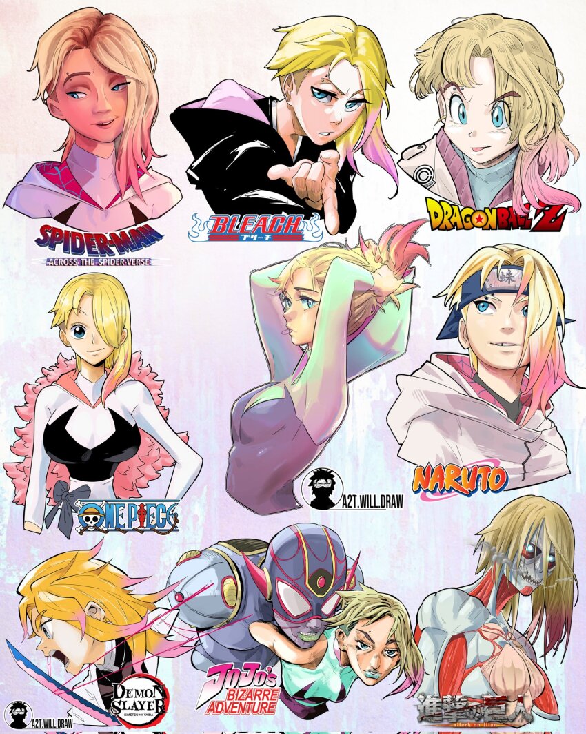 Spider-Gwen (Bleach) Rule 34 Image
