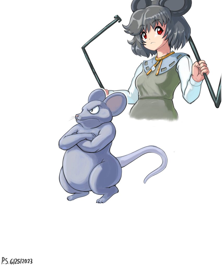 Nazrin (Touhou) Rule 34 Image
