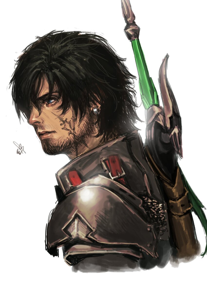 Clive Rosfield (Final Fantasy) Rule 34 Image