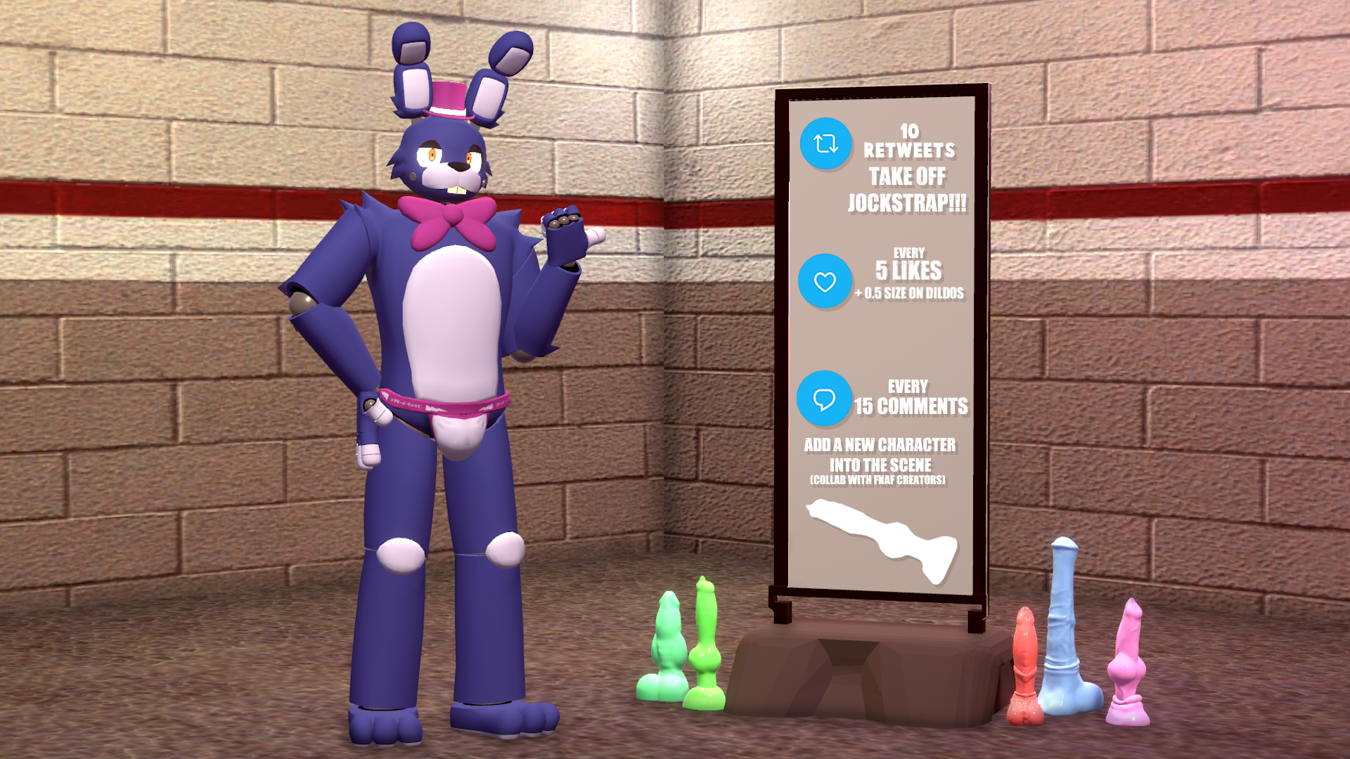 Bonnie (Fnaf) Rule 34 Image