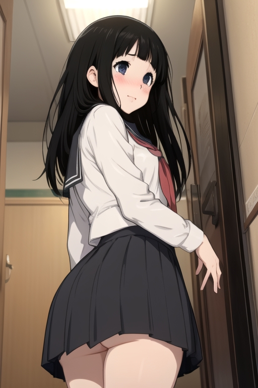 Chitanda Eru (Hyouka) Rule 34 Image