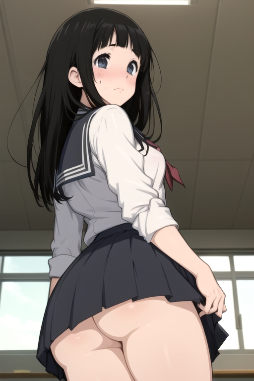 Chitanda Eru (Hyouka) Rule 34 Image