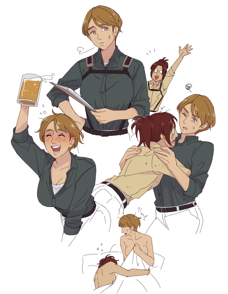 Hange Zoe (Shingeki No Kyojin) Rule 34 Image