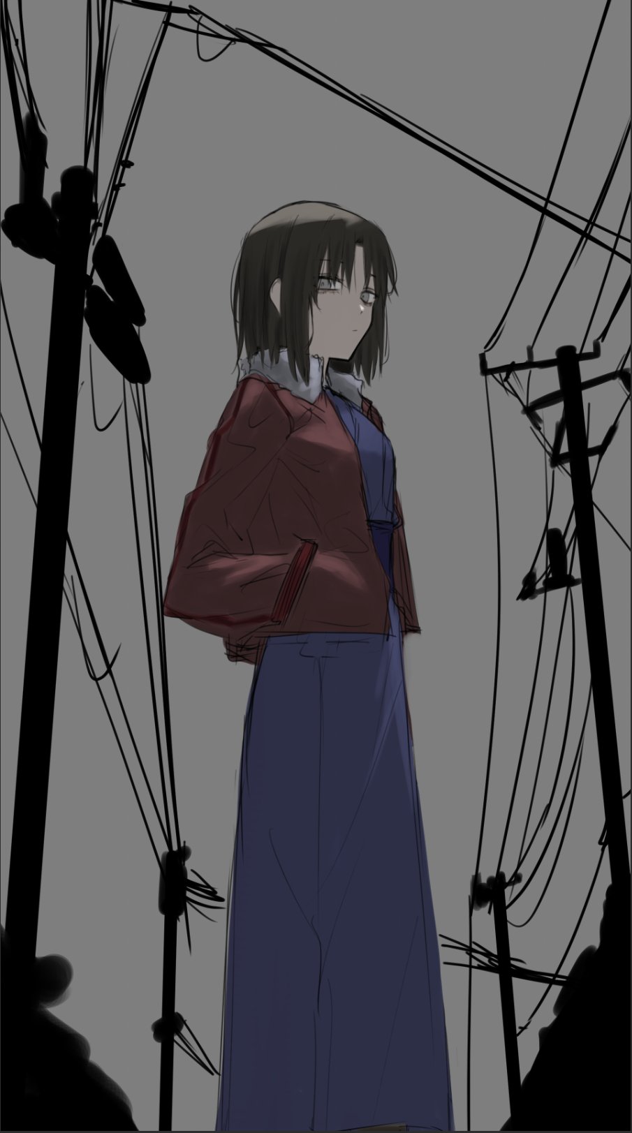 Ryougi Shiki (Kara No Kyoukai) Rule 34 Image