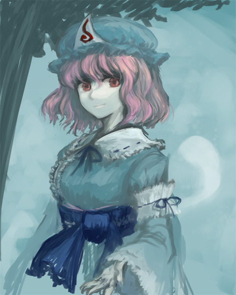 Saigyouji Yuyuko (Touhou) Rule 34 Image