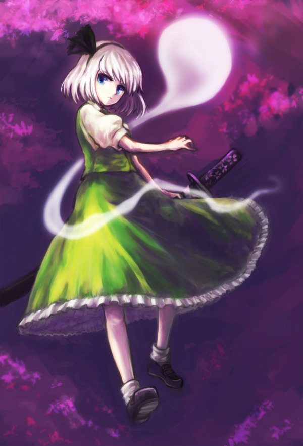 Konpaku Youmu (Touhou) Rule 34 Image