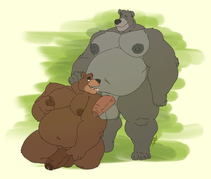 Baloo (The Jungle Book) Rule 34 Image
