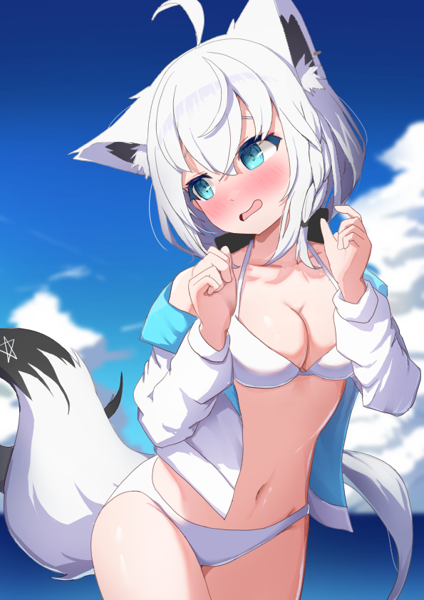 Shirakami Fubuki (Hololive) Rule 34 Image