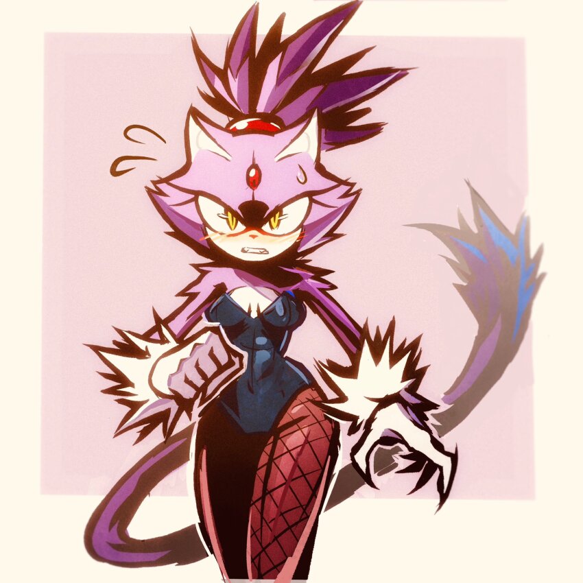 Blaze The Cat (Sonic (Series)) Rule 34 Image