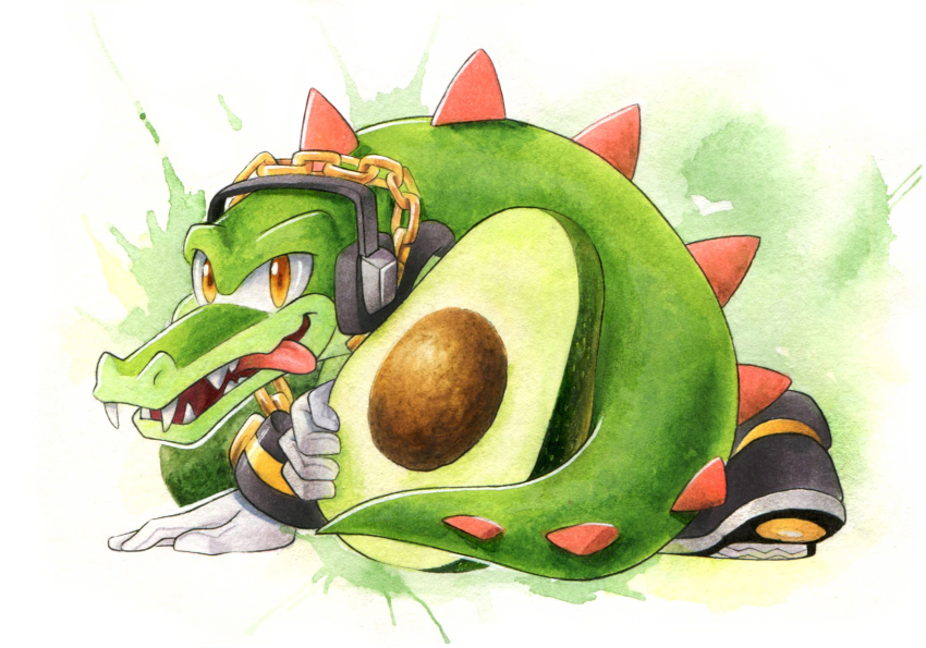 Vector The Crocodile (Sonic (Series)) Rule 34 Image
