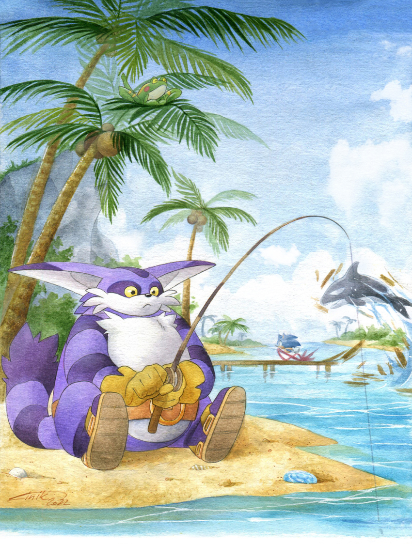 Big The Cat (Sonic (Series)) Rule 34 Image
