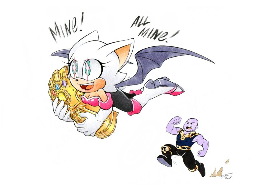 Rouge The Bat (Marvel) Rule 34 Image
