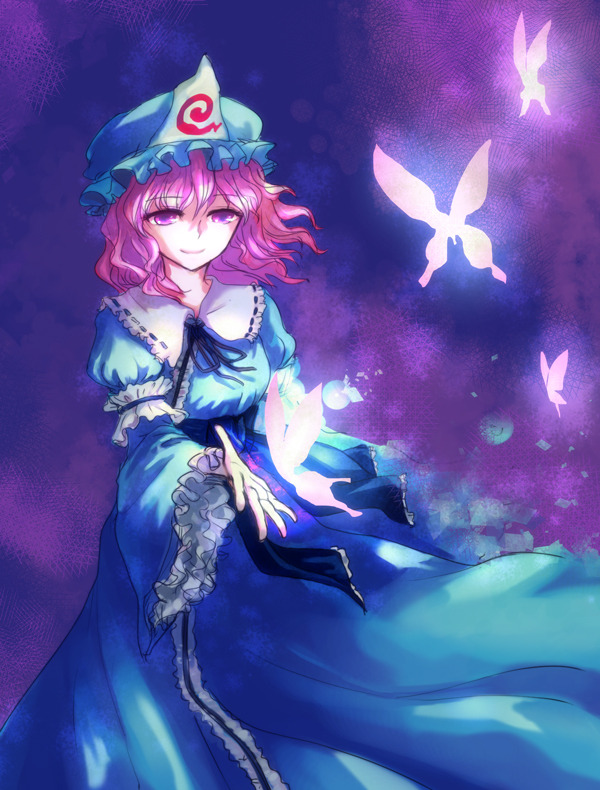 Saigyouji Yuyuko (Touhou) Rule 34 Image