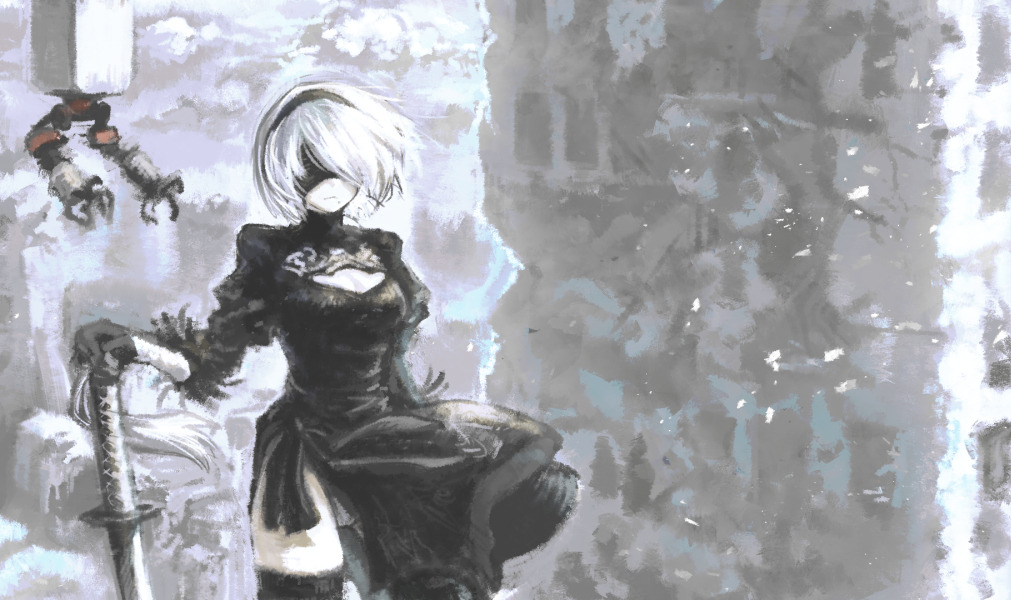 2b (Nier:Automata) Rule 34 Image