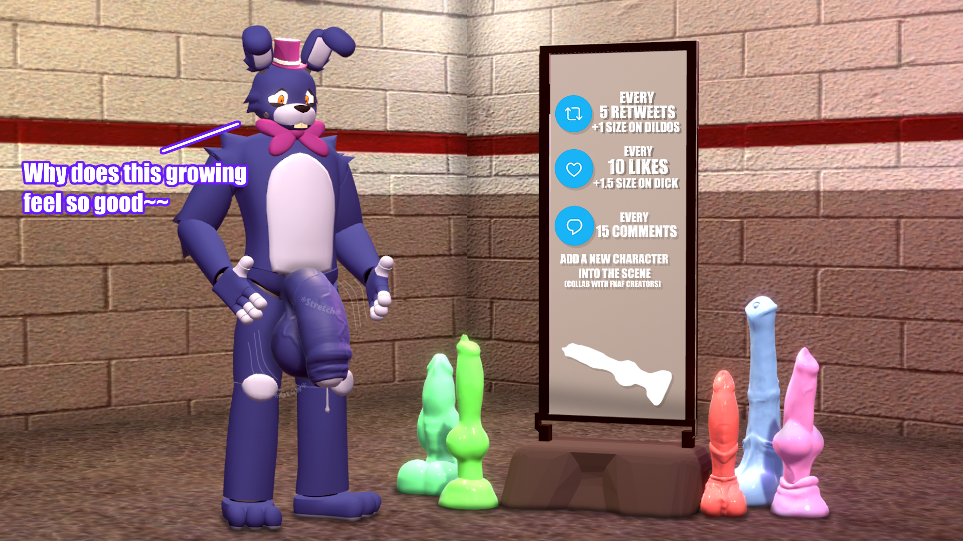 Bonnie (Fnaf) Rule 34 Image