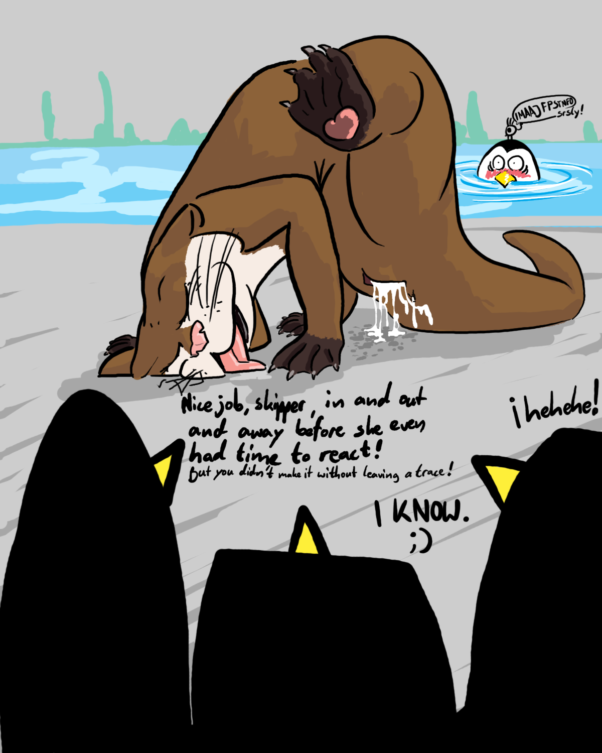 Kowalski (Dreamworks) Rule 34 Image