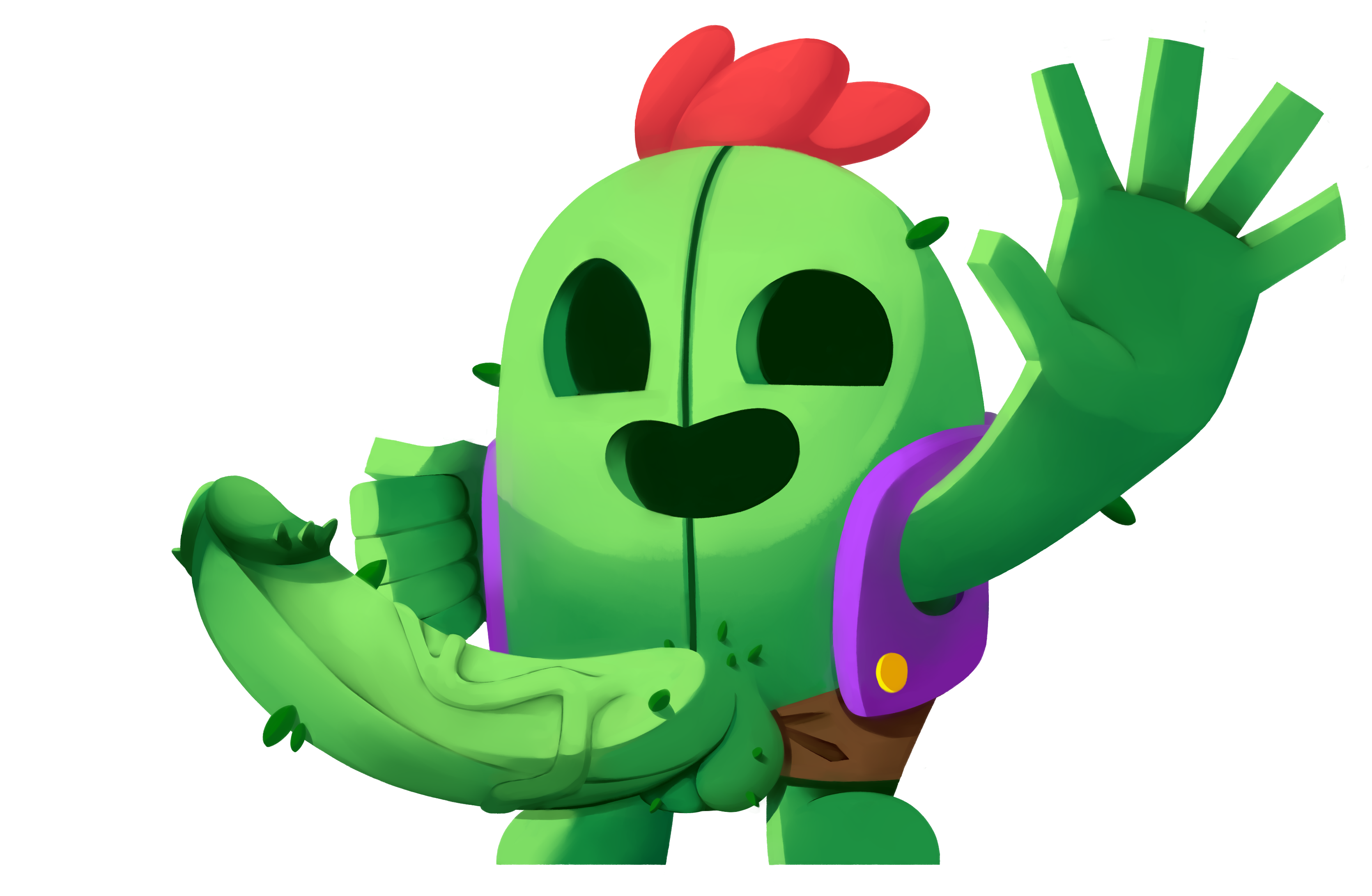 Spike (Brawl Stars) Rule 34 Image
