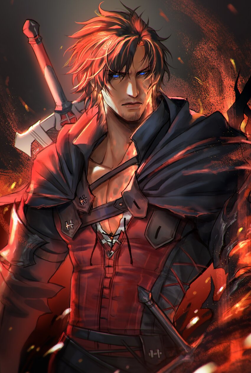 Clive Rosfield (Final Fantasy) Rule 34 Image