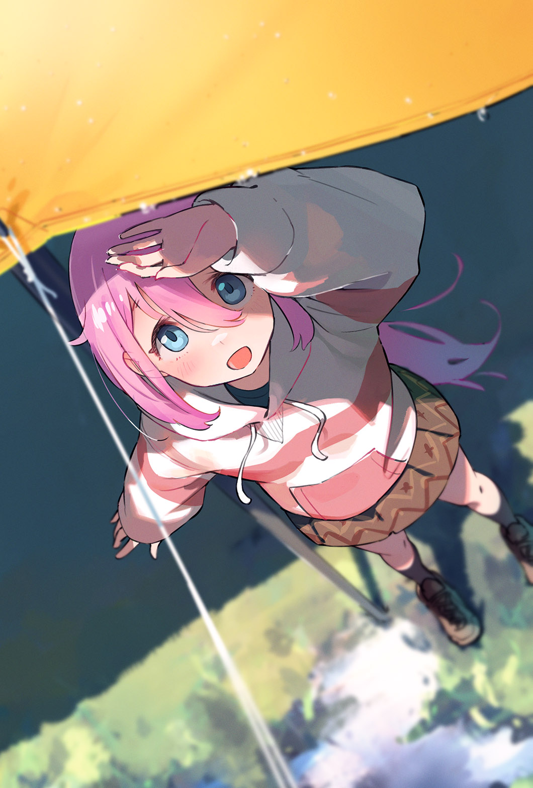 Kagamihara Nadeshiko (Yurucamp) Rule 34 Image