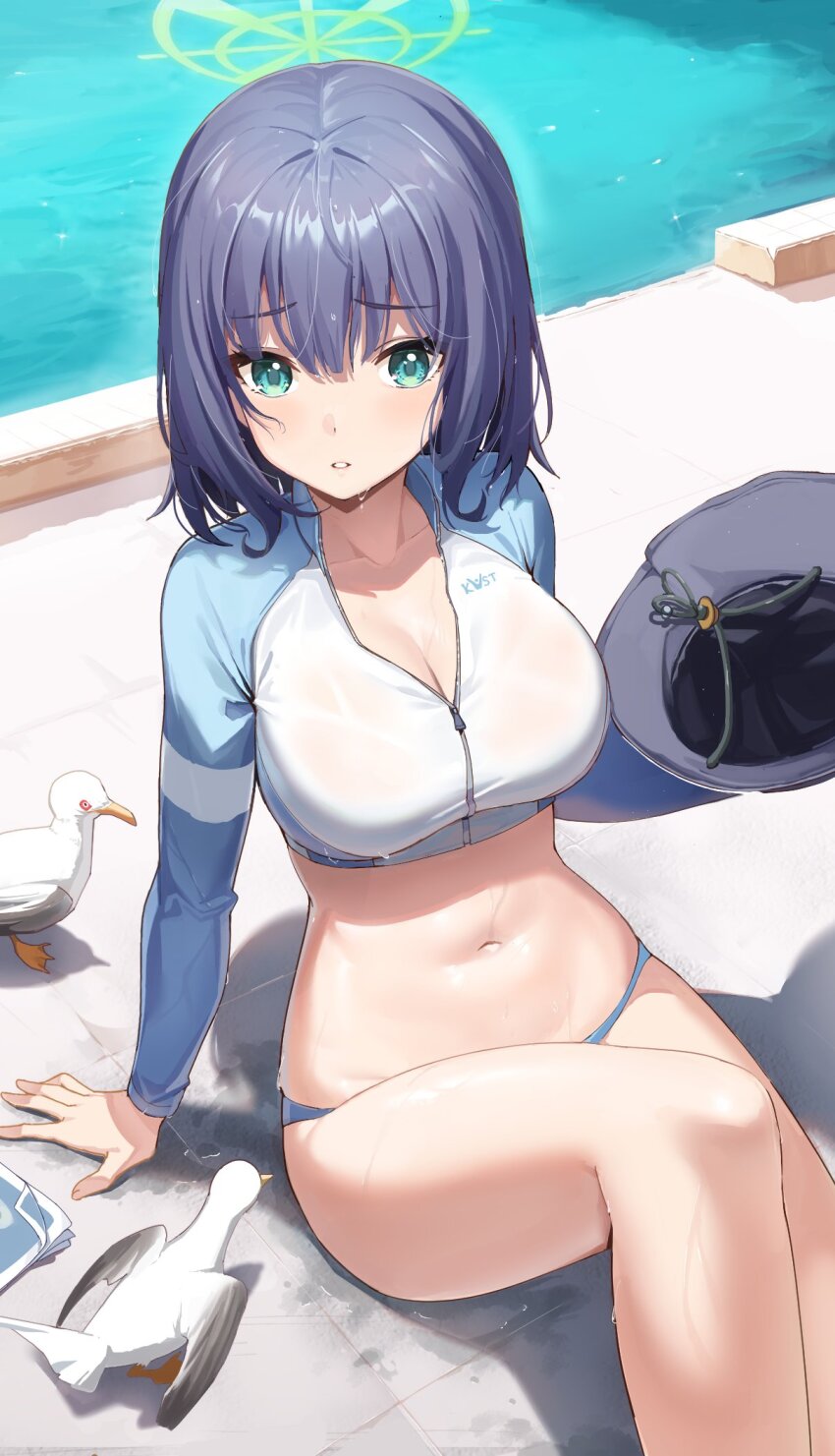 Saki (Blue Archive) Rule 34 Image