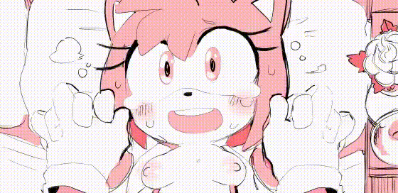 Amy Rose (Sega) Rule 34 Image