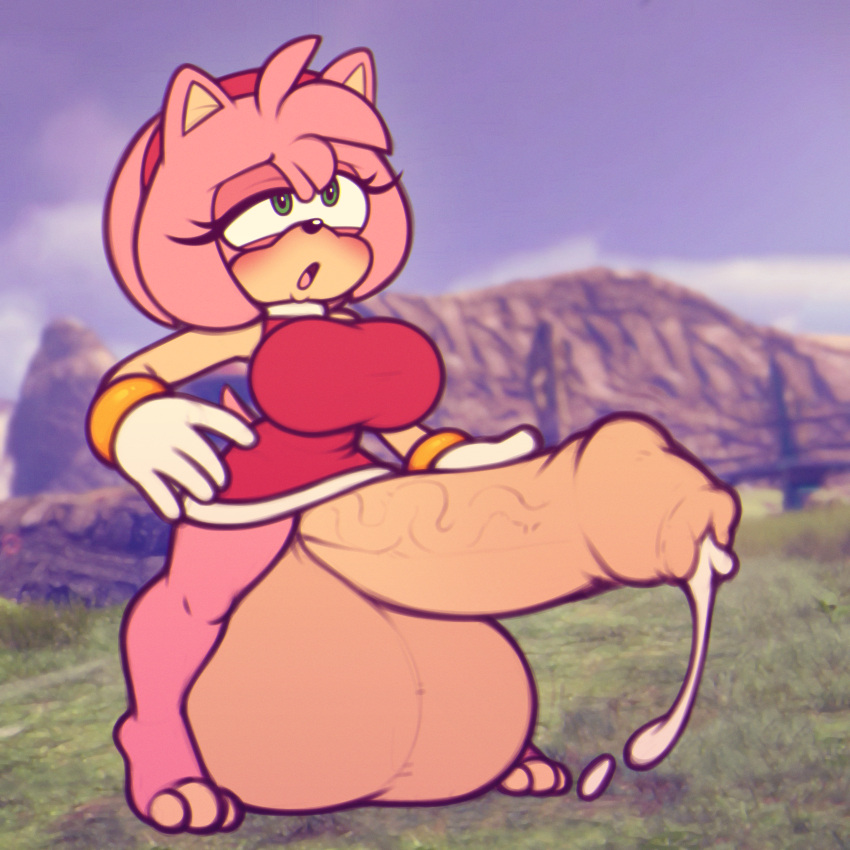 Amy Rose (Sega) Rule 34 Image