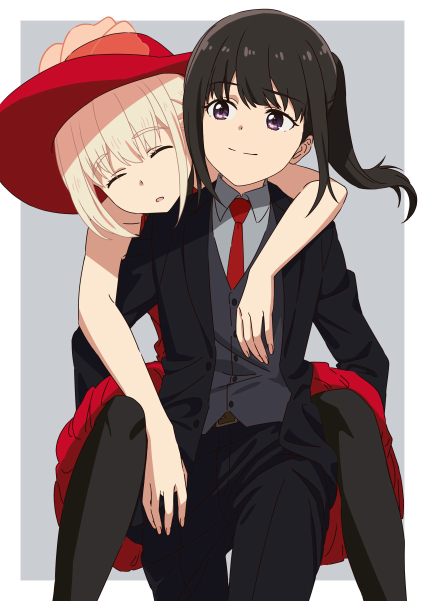 Inoue Takina (Lycoris Recoil) Rule 34 Image