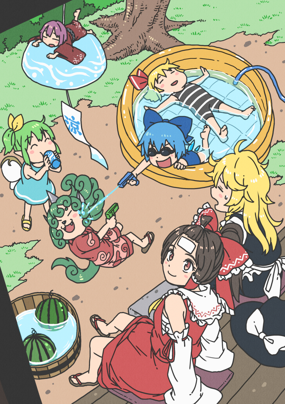 Cirno (Touhou) Rule 34 Image