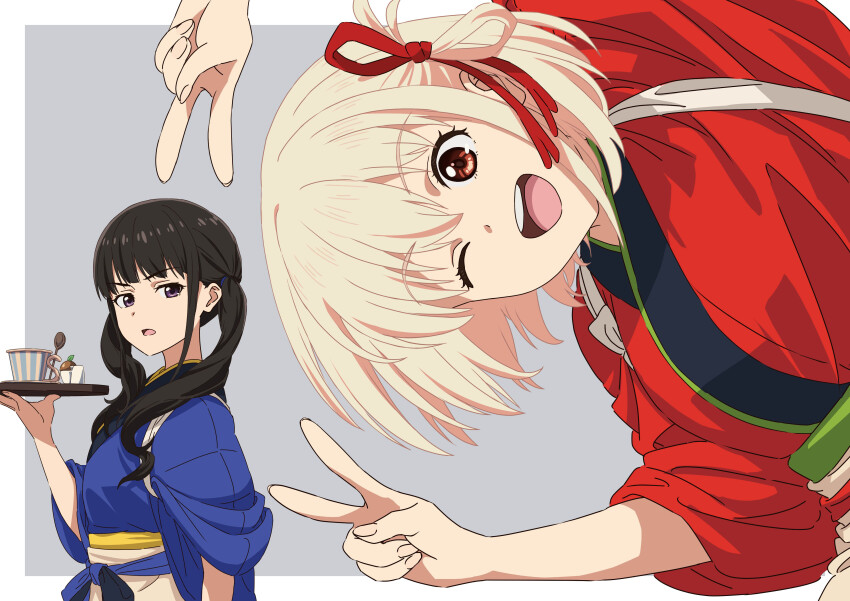 Inoue Takina (Lycoris Recoil) Rule 34 Image