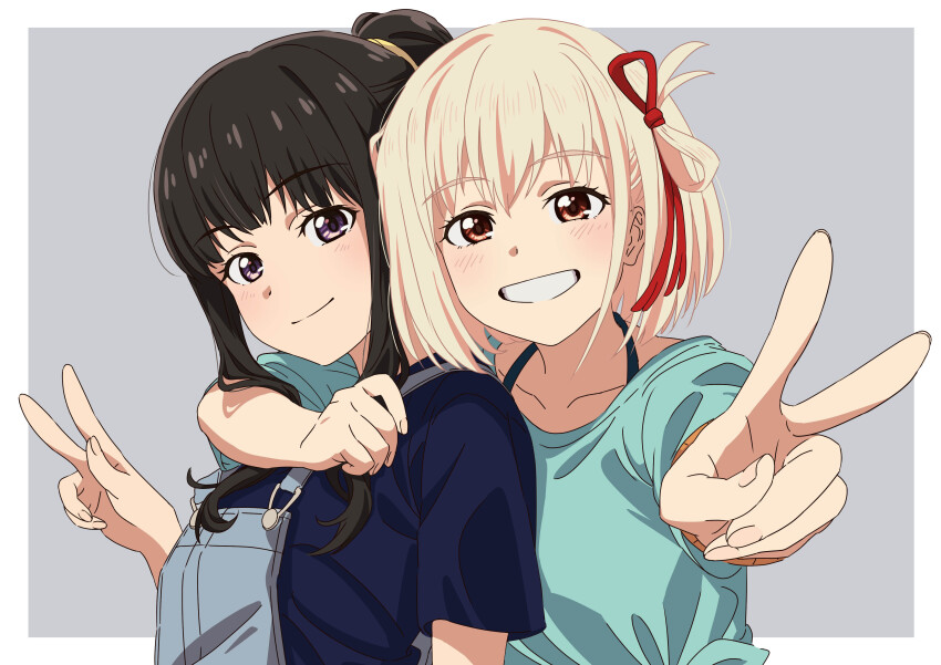 Inoue Takina (Lycoris Recoil) Rule 34 Image
