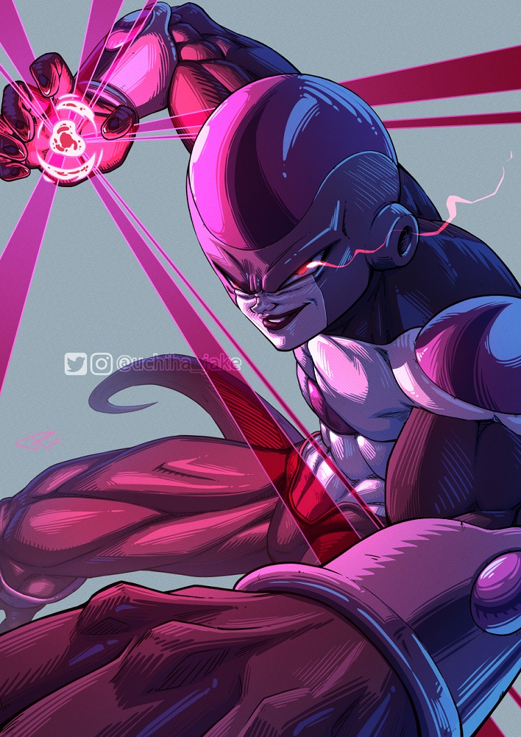 Black Frieza (Dragon Ball) Rule 34 Image
