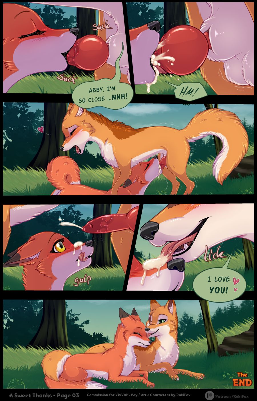 Abby (Rukifox) Rule 34 Image