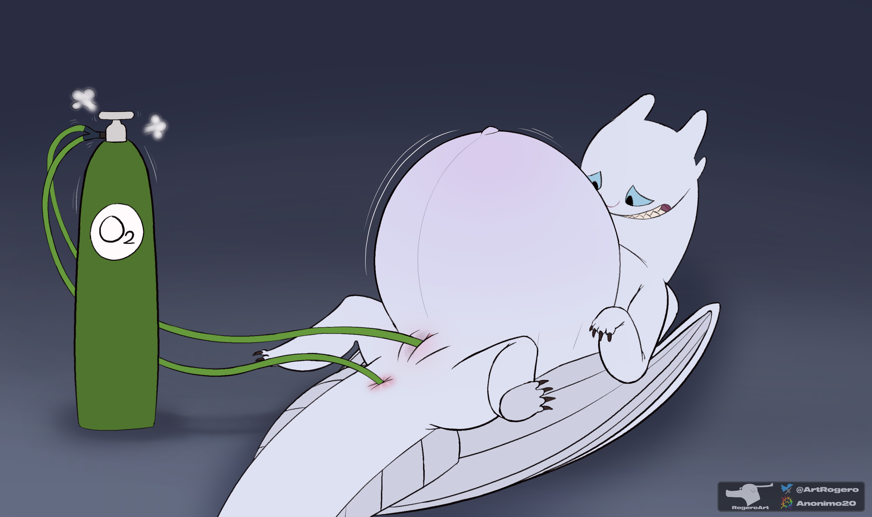 Light Fury (Dreamworks) Rule 34 Image