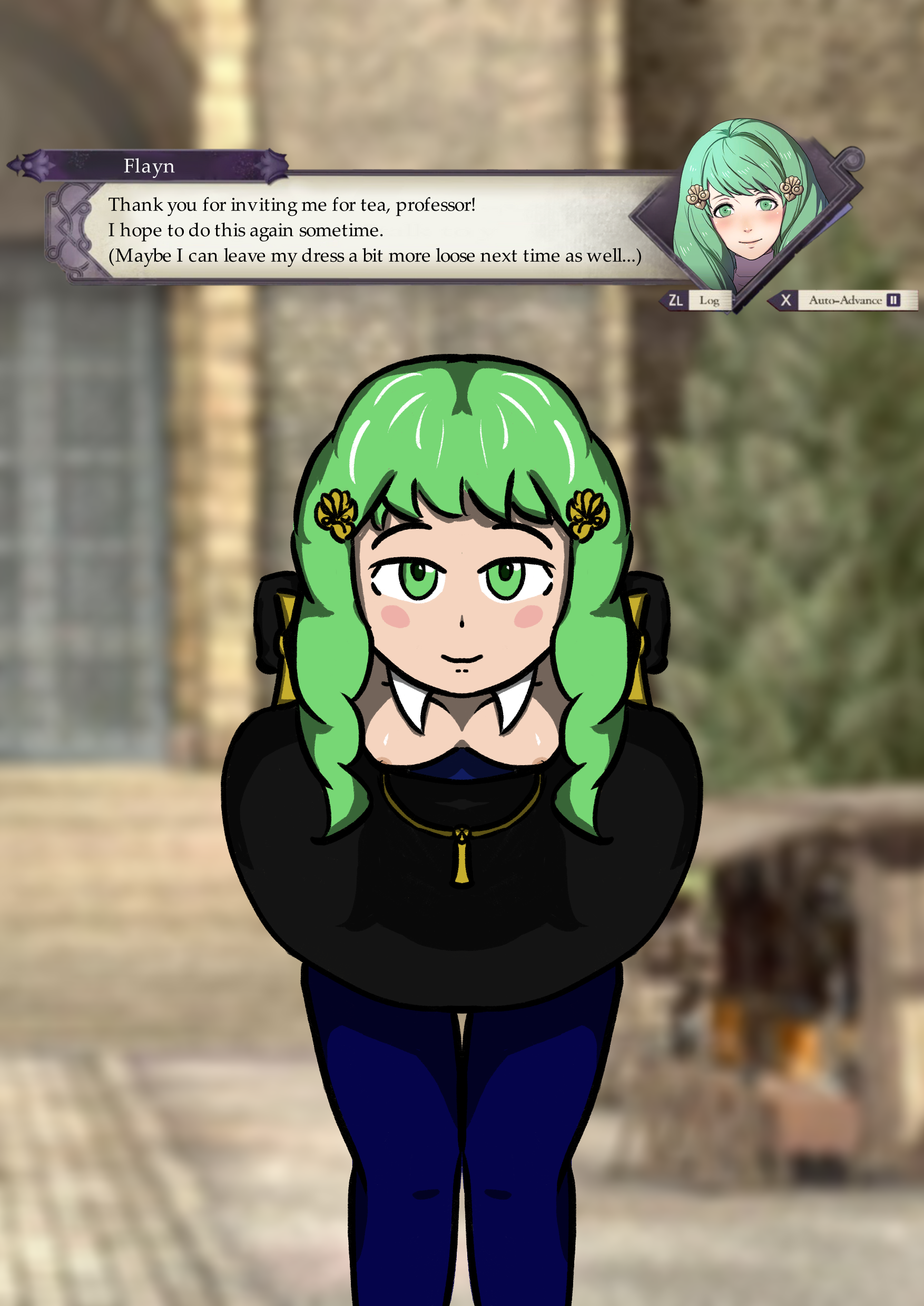 Flayn (Fire Emblem) Rule 34 Image
