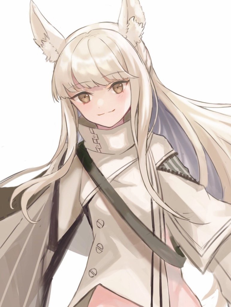 Platinum (Arknights) Rule 34 Image