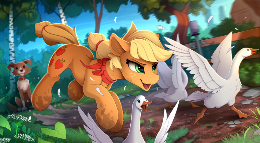 Applejack (My Little Pony) Rule 34 Image