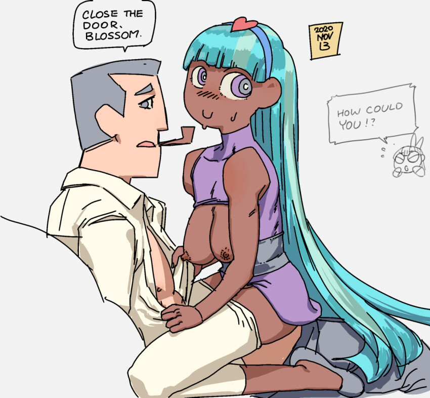 Professor Utonium (Blossom (Ppg)) Rule 34 Image