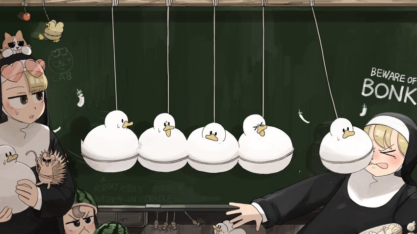 Newton'S Cradle Rule 34 Image