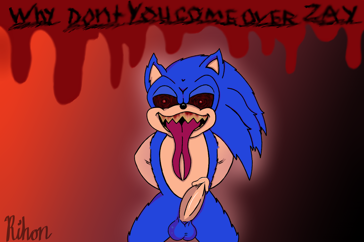 Sonic.Exe (Sega) Rule 34 Image