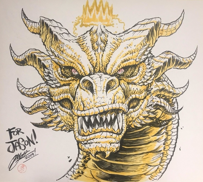King Ghidorah (Godzilla (Series)) Rule 34 Image