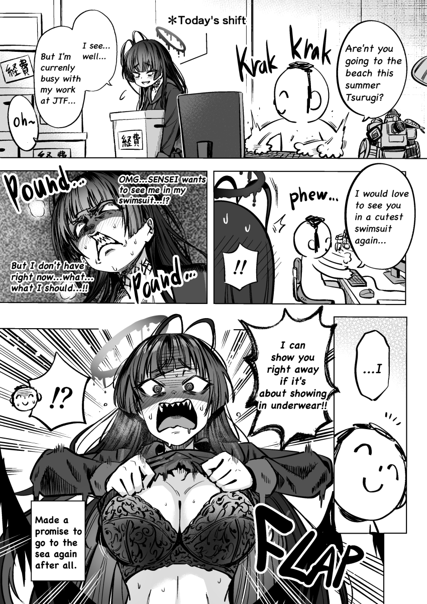 Doodle Sensei (Blue Archive) Rule 34 Image