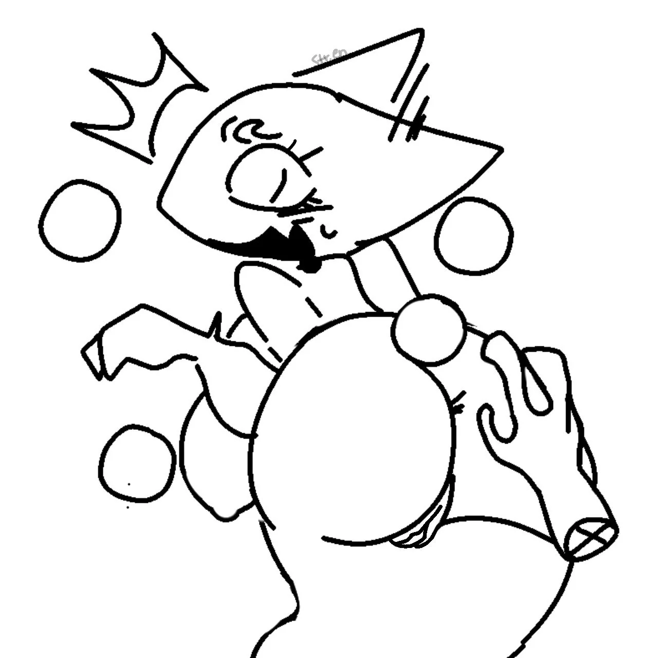 Ghazkin (Big Blue Bubble) Rule 34 Image