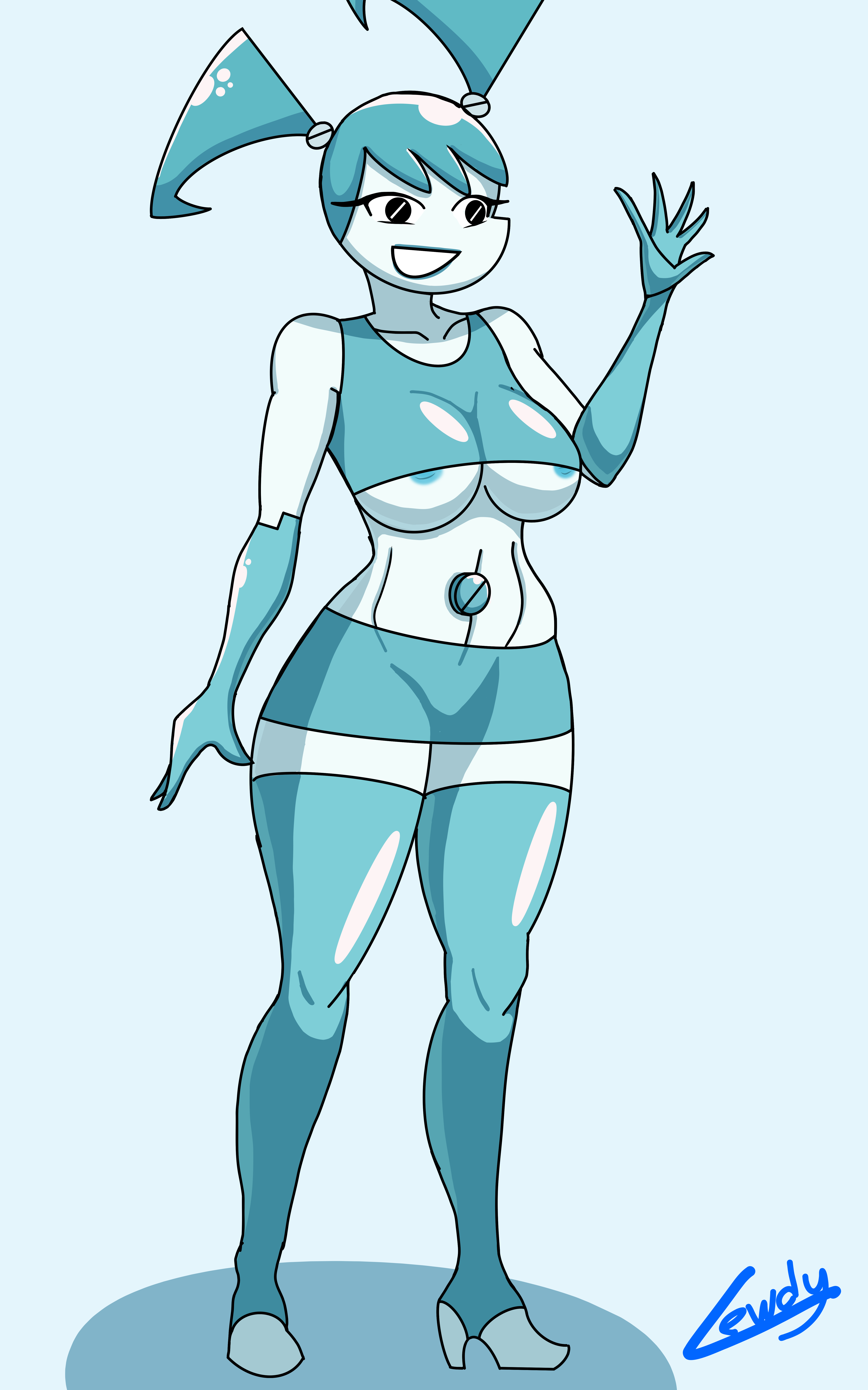 Jenny Wakeman (My Life As A Teenage Robot) Rule 34 Image
