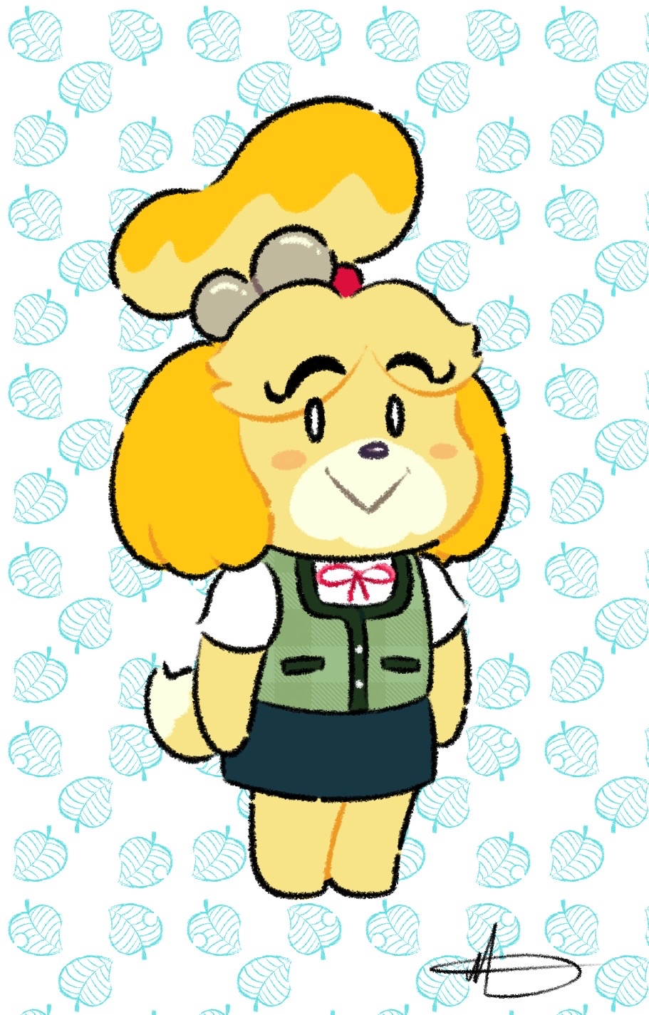 Isabelle (Animal Crossing) Rule 34 Image
