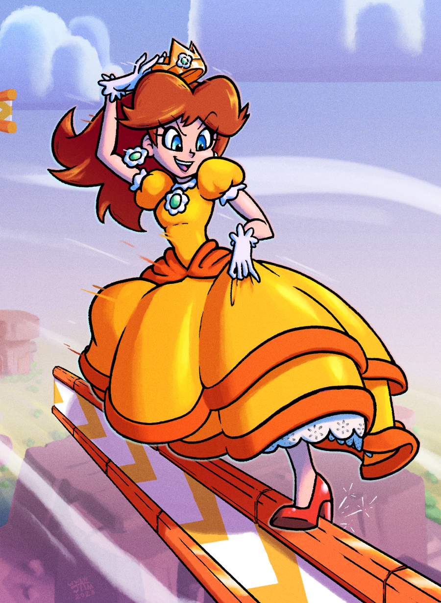 Princess Daisy (Mario (Series)) Rule 34 Image