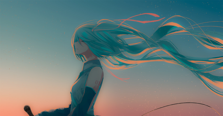Hatsune Miku (Vocaloid) Rule 34 Image