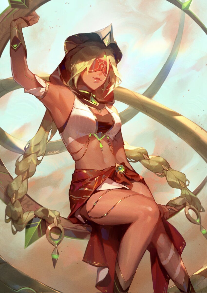 Eremite Floral Ring-Dancer (Genshin Impact) Rule 34 Image