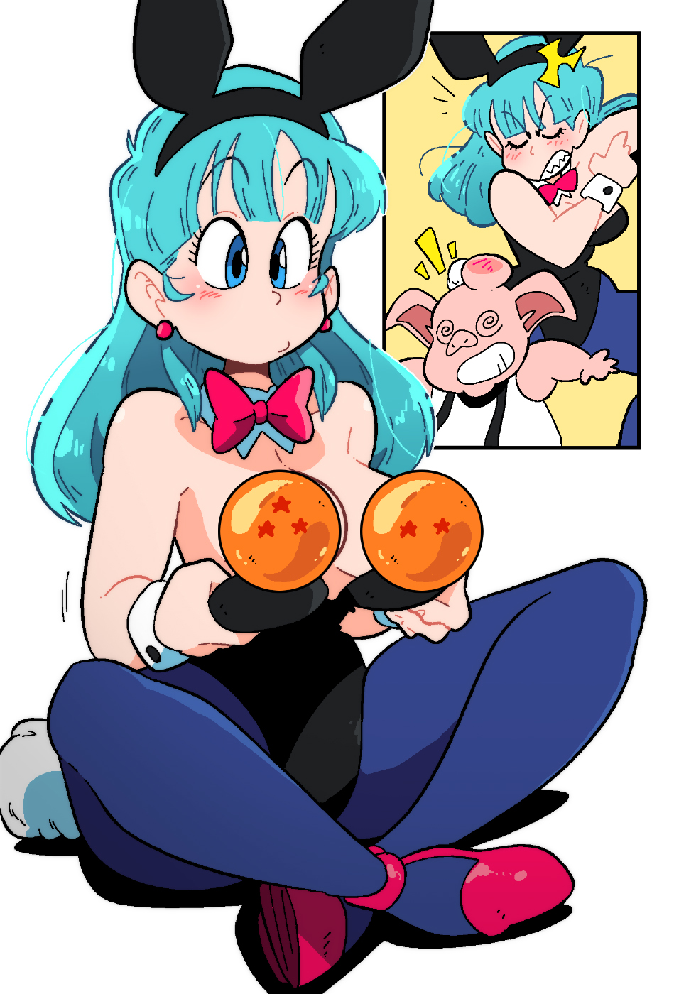 Bulma (Dragon Ball) Rule 34 Image