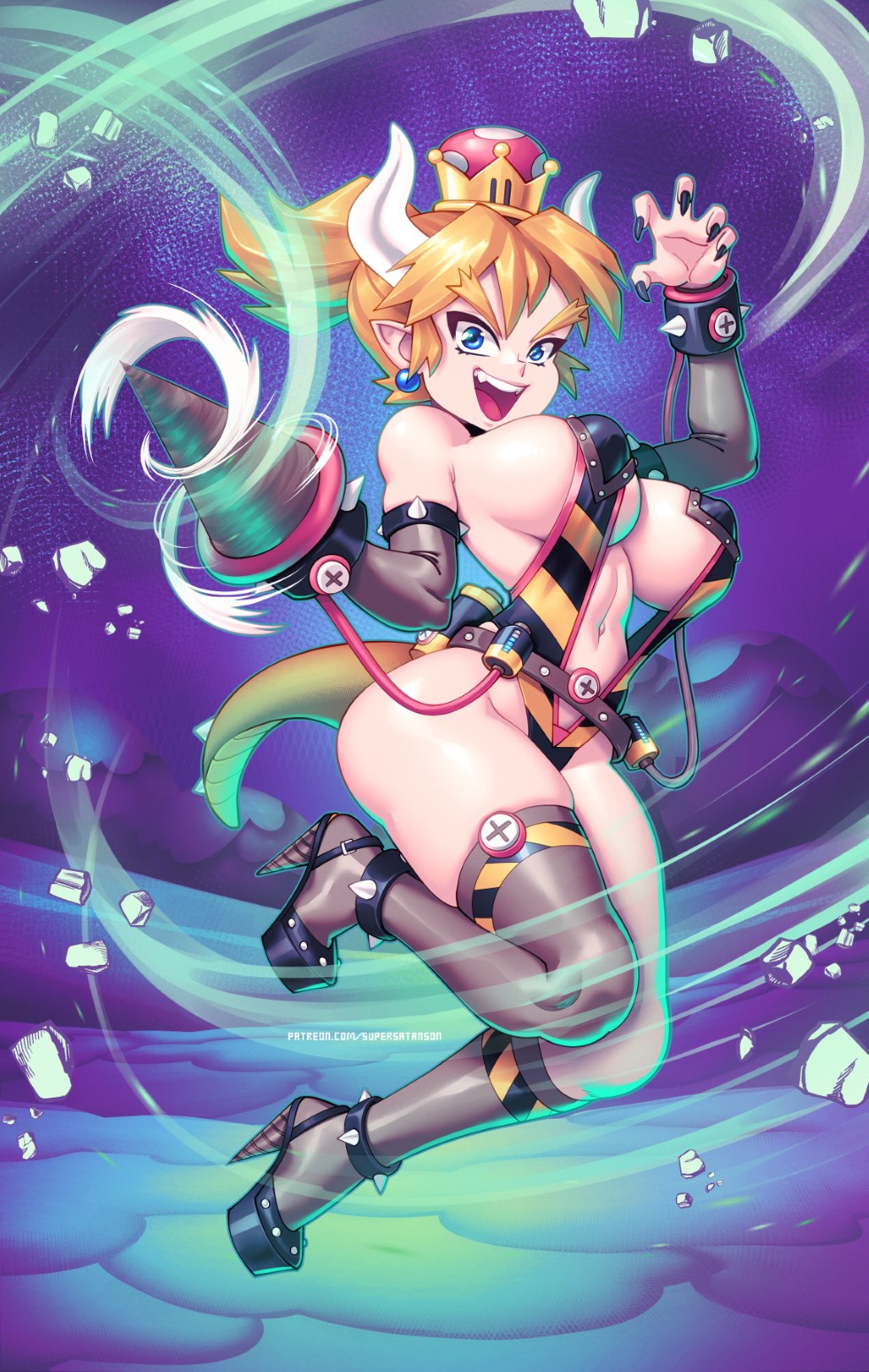 Bowsette (Mario (Series)) Rule 34 Image
